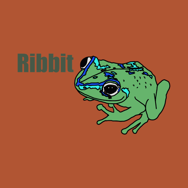 Ribbit by FreckledTaurusDesign 