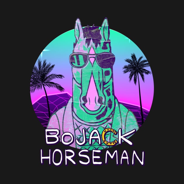 Retrowave Bojack by V x Y Creative