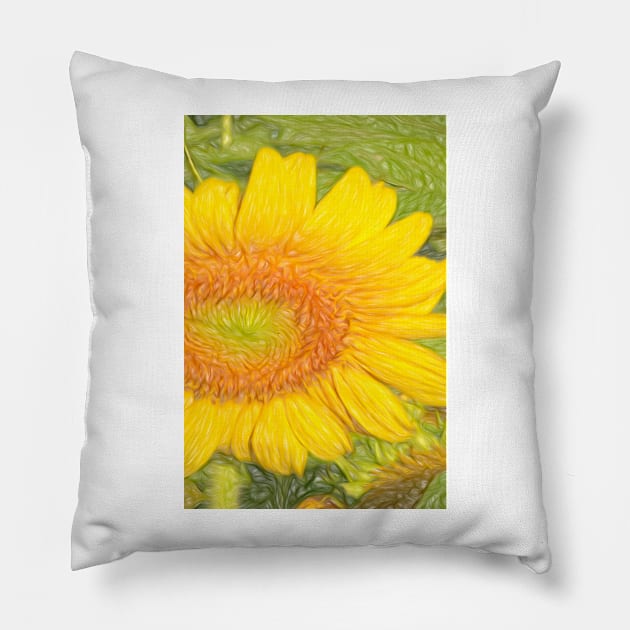 Sunny Summer Mischief Pillow by becky-titus