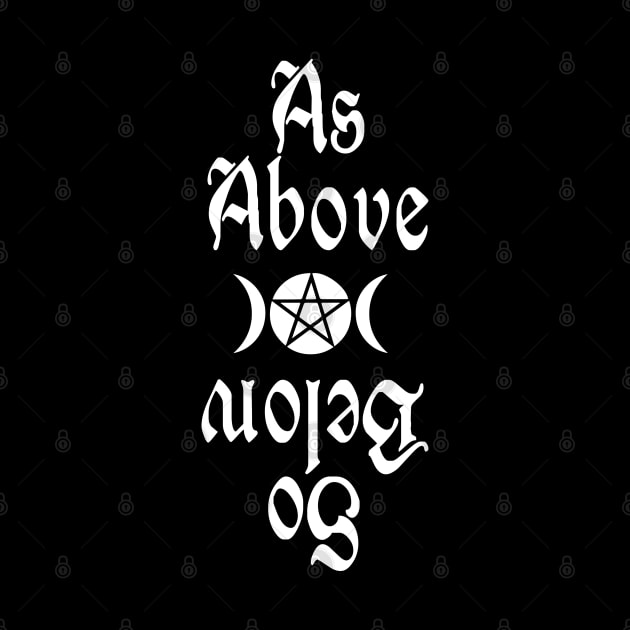 As Above So Below by ShirtFace