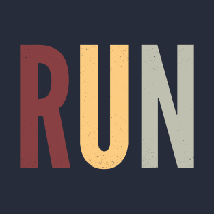 Run Athletic Retro 80s T-Shirt