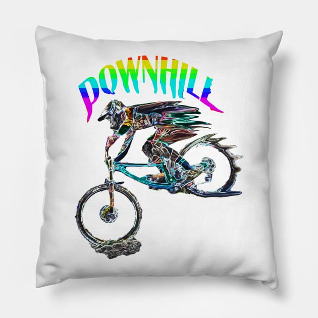 mtb Pillow by rickylabellevie