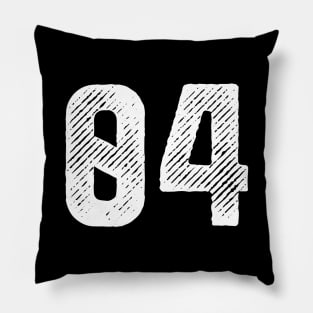 Rough Number 04 Pillow