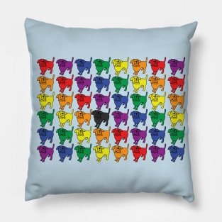 Pride Dog Pack Pillow