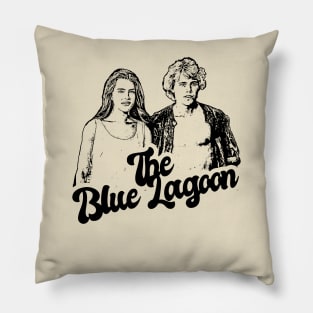 The Blue Lagoon 1980s Style Classic Pillow