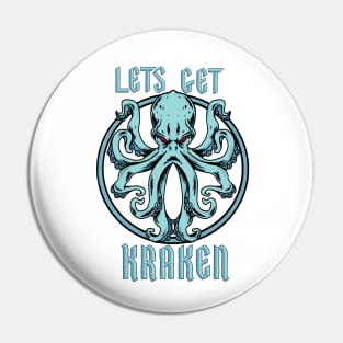 Let’s Get Kraken Seattle NHL Pin