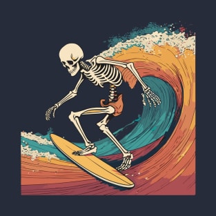 Skeletal Swell Rider T-Shirt