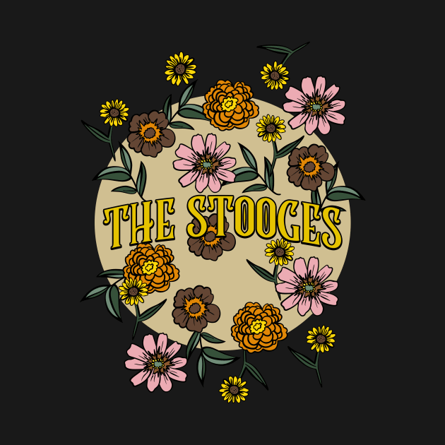 Stooges Name Personalized Flower Retro Floral 80s 90s Name Style by Ancientdistant