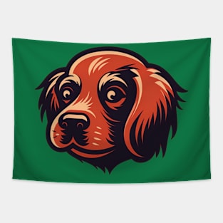 Retro dog Tapestry