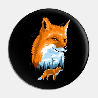 Wild Fox Pin