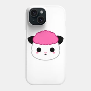 Cute Pink Fur Sheep Phone Case