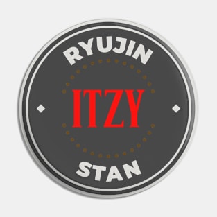 Itzy Ryujin stan logo Pin