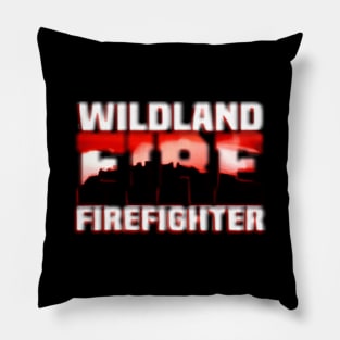 Wildland Fire Rescue Dept Firefighters Fire Uniform Pillow