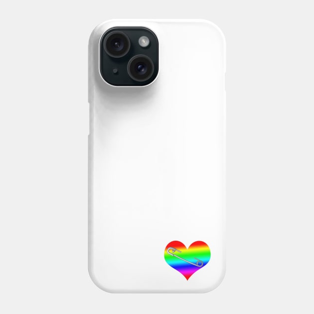 LGBT Safety Heart Phone Case by safetyheart