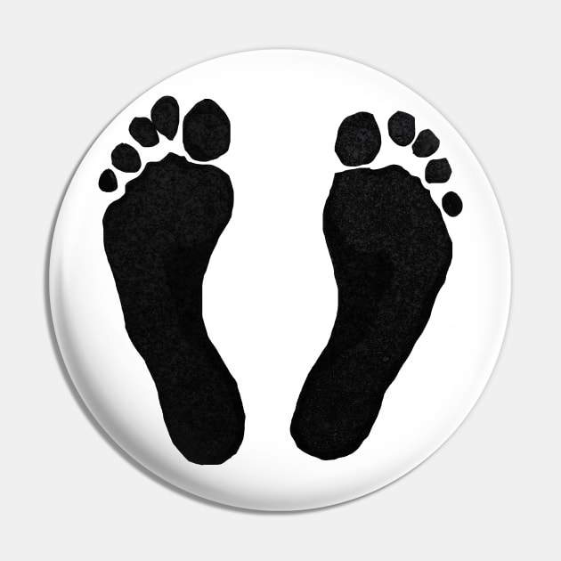 Barefoot Barefeet to save the planet Pin by PlanetMonkey