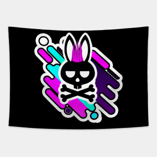 Bunny Skull Tapestry