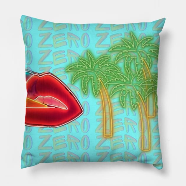 0Effs Smoking Trees Pillow by DRiiCEKold