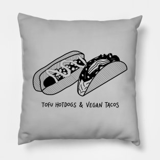 Tofu Hotdogs & Vegan Tacos Pillow