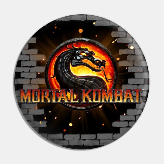 Team Mortal Kombat Pro Kompetition Pin by Pannolinno