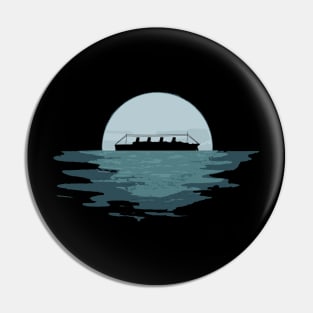 Titanic Moon Pin