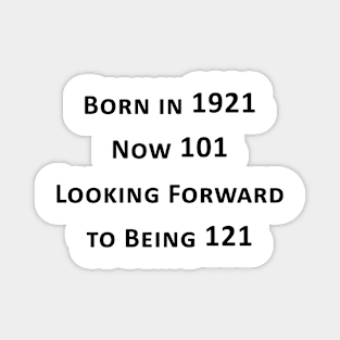 Born in 1921 Magnet