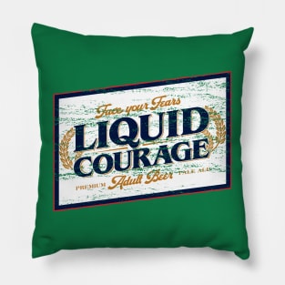 Liquid Courage Pillow