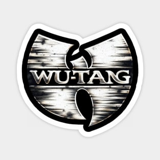 Wutang Distressed effect Magnet