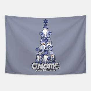 Gnome Place Like Home- Hanukkah Tapestry