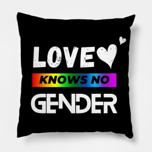 Love Knows No Gender Pillow