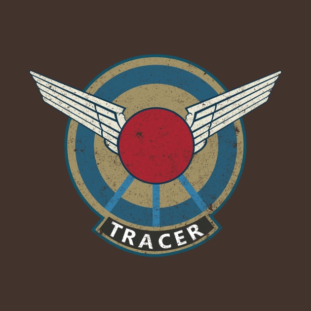 Tracer Wings grunge by NerdFly