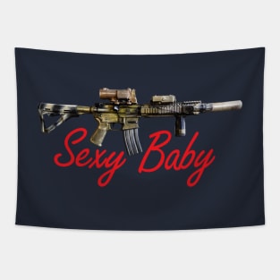 Tacticool M4 sexy baby Tapestry