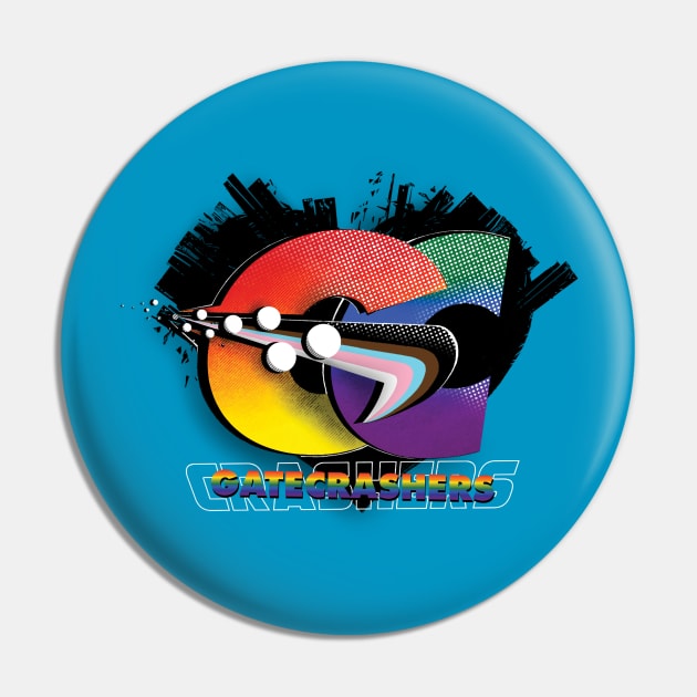 GateCrashers Pride Pin by GateCrashers
