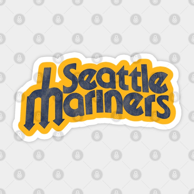 retro seattle mariners font