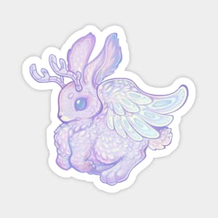 Fairy Wolpertinger Magnet