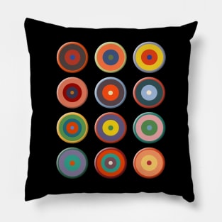 Kandinsky Buttons Pillow