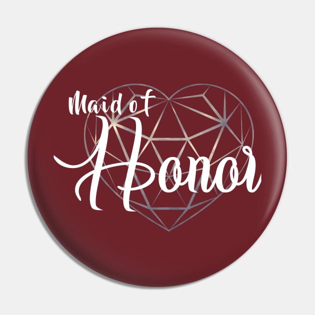 Maid of Honor Pin by Faithful Co.