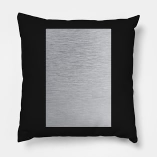 stainless steel texture Pillow