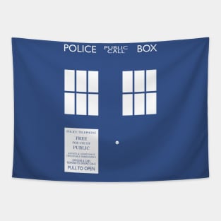 Dr Who TARDIS Tapestry