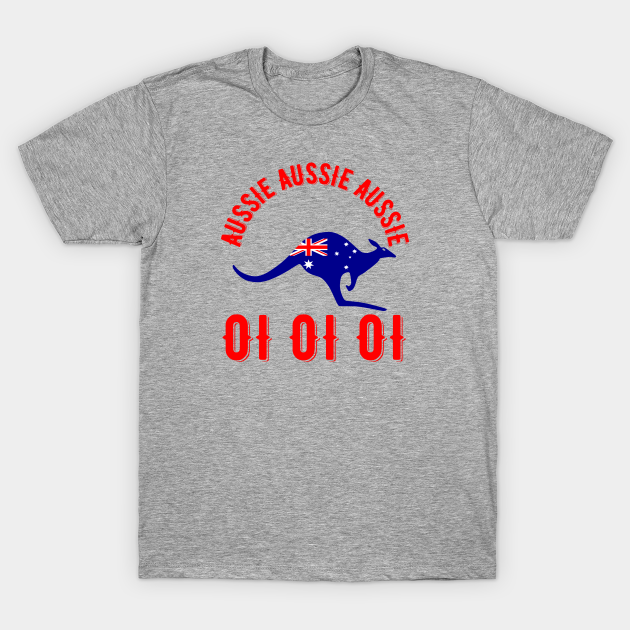 Discover Aussie Aussie Aussie Oi Oi Oi - Australian - T-Shirt