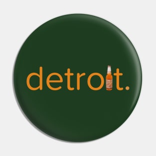 Detroit Ginger Ale Pin