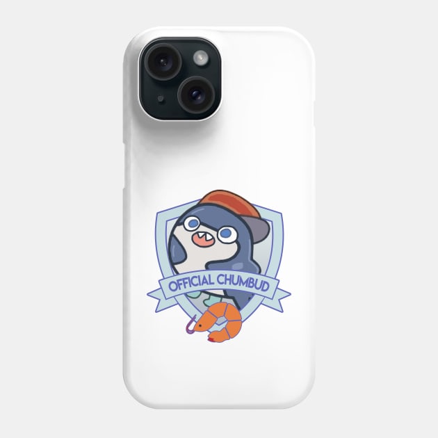 Chumbud Badge Hololive Gura Fanbase Phone Case by TonaPlancarte