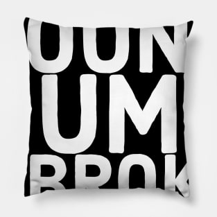 Young Dumb & Broke Pillow