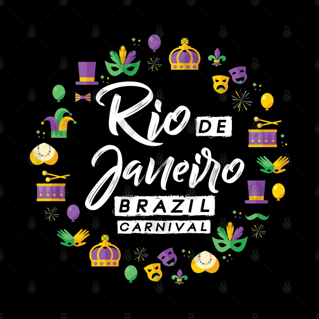 Rio Carnival Rio de Janeiro celebration in Brazil by creativedesignstudio