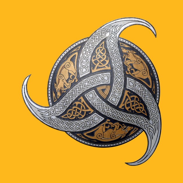 Trinity Knot - Metallic by Daniel Ranger