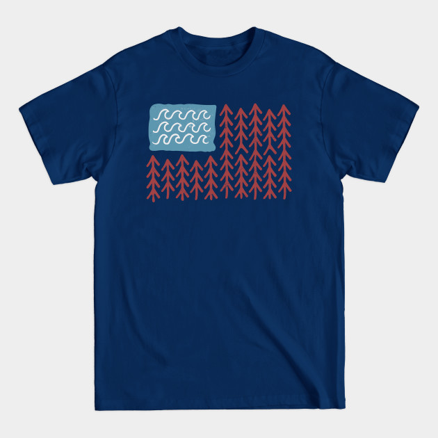 Nature Flag - Patriotism - T-Shirt