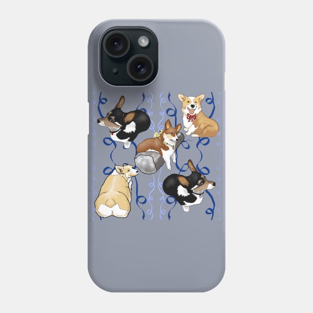 Pembroke Welsh Corgi Fun! Phone Case by Salzanos