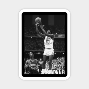 BASKETBALLART -JORDAN BLACK WHITE 21 Magnet