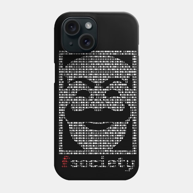 Fsociety In Binary (clean version) Phone Case by Geeolteon