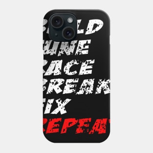 Logo Build race break best Phone Case