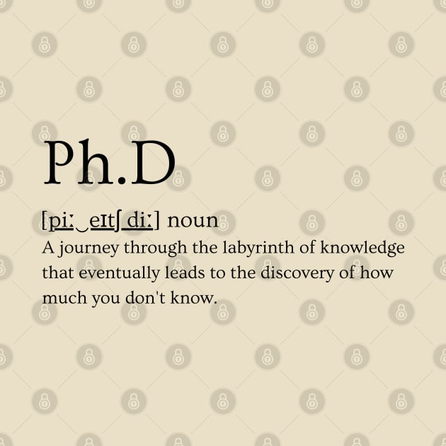 PhD: Journey of how much you don't know by Yelda